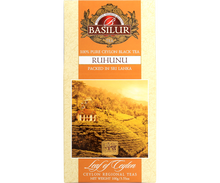 Opakowanie herbaty Basilur Ruhunu – 100 g czarnej herbaty cejlońskiej luzem.