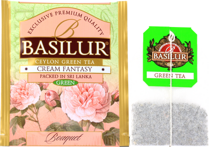 Koperta z torebką herbaty Basilur Cream Fantasy