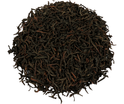 Liście czarnej herbaty Basilur Earl Grey.