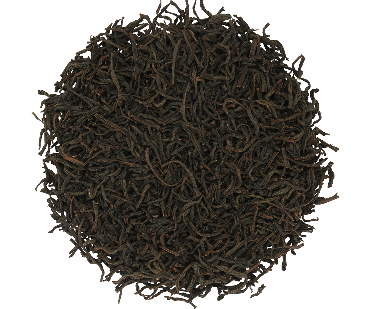 Susz czarnej herbaty Basilur Gold – długie liście Ceylon Black Tea.