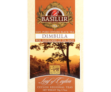 Herbata Basilur Dimbula – opakowanie 25 kopertowanych saszetek czarnej herbaty cejlońskiej.