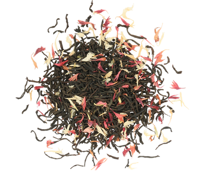 Liście herbaty Basilur Christmas House z dodatkiem płatków kwiatów