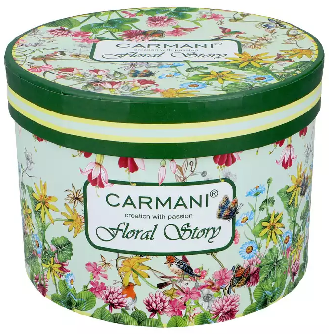 Porcelanowy kubek Floral Story 2 zapakowany w ozdobne pudełko prezentowe Carmani