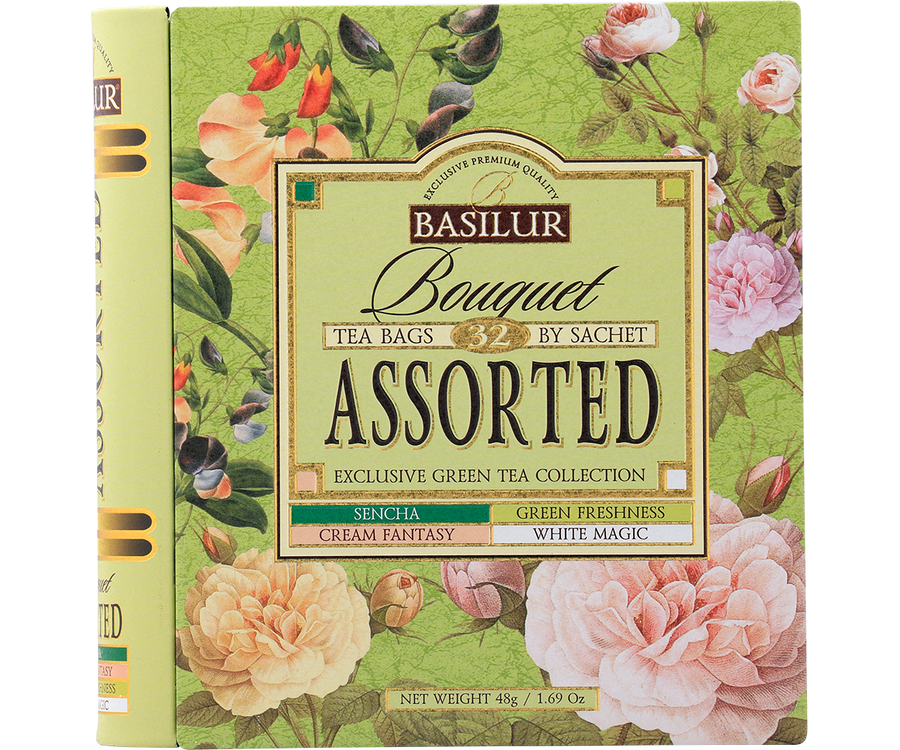 Basilur Książka Bouquet puszka - 32 x 1,5 g