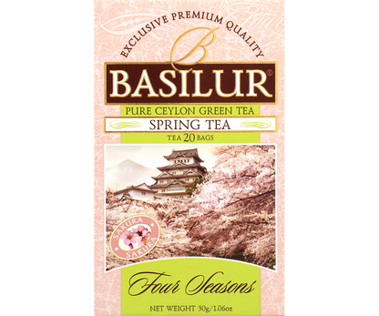 Basilur Spring Tea envelopes - 25 x 1.5 g 