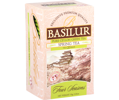 Basilur Spring Tea envelopes - 25 x 1.5 g 