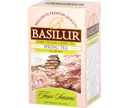 Basilur Spring Tea envelopes - 25 x 1.5 g 