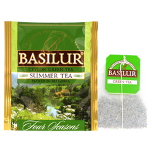 Koperta z torebką herbaty basilur summer tea.