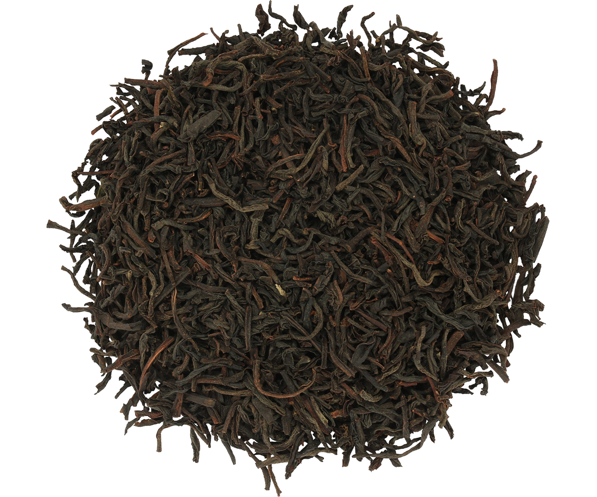 Suszone liście czarnej herbaty Basilur Uva z regionu Uva na Sri Lance.