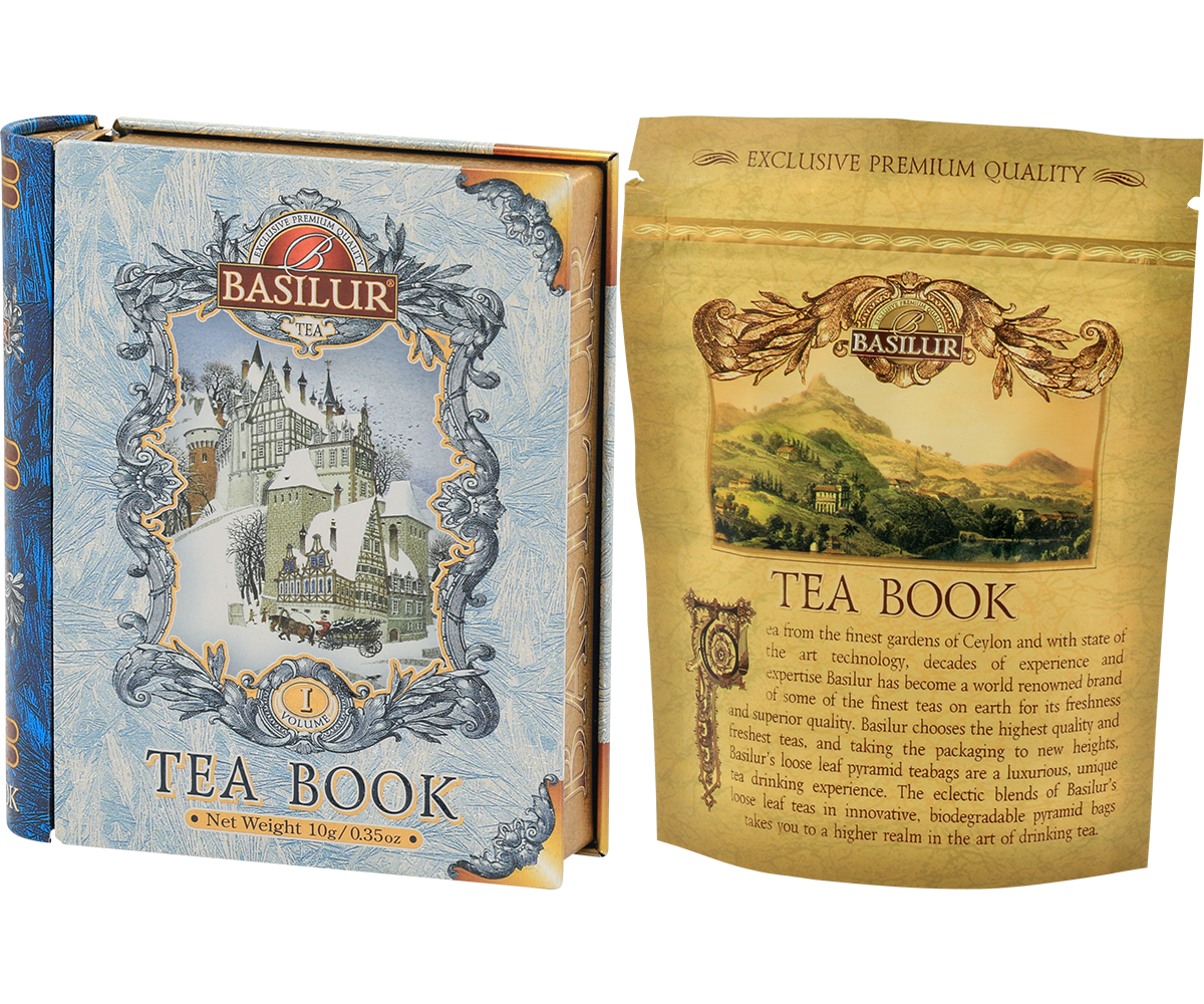 Zestaw prezentowy Basilur Tea Book vol. I – ekskluzywna herbata piramidki