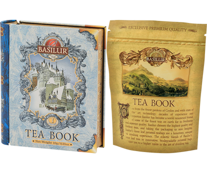 Zestaw prezentowy Basilur Tea Book vol. I – ekskluzywna herbata piramidki