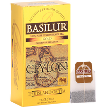 Herbata Basilur Gold w torebkach z torebką  herbaty