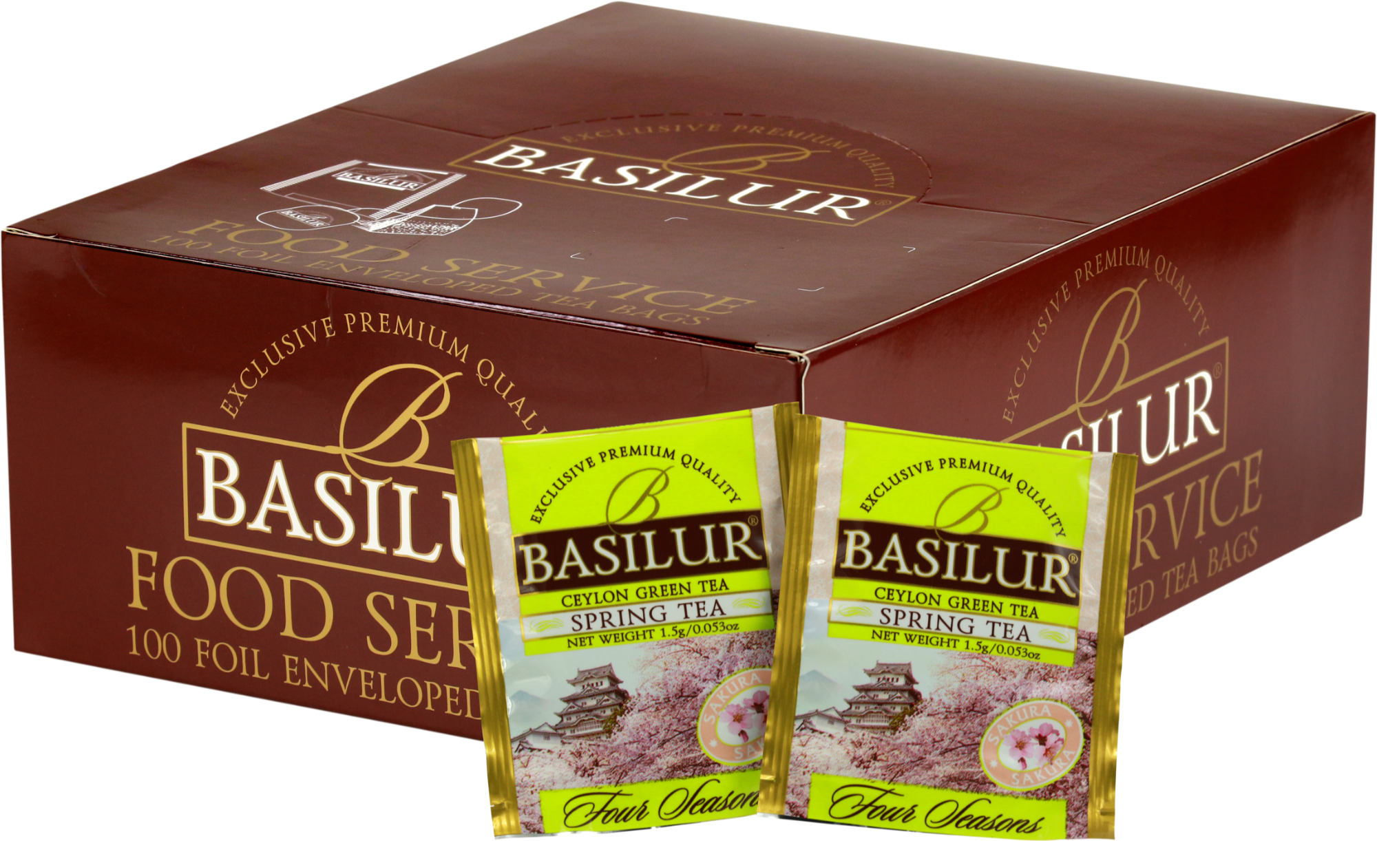 Basilur Spring Tea koperty - 100 x 1,5 g – Sklepzherbatami.pl