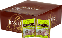 Zielona herbata Basilur Spring Tea w dużym opakowaniu 100 kopert, herbata cejlońska o smaku kwiatów wiśni.