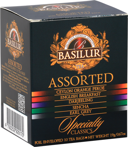 Zestaw herbat Basilur Specialty Classics Assorted – 10 kopert.