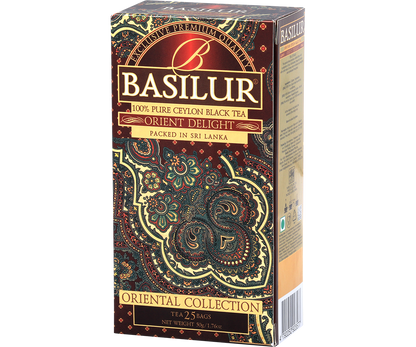 Herbata Basilur Orient Delight – czarna herbata cejlońska z kolekcji Oriental.