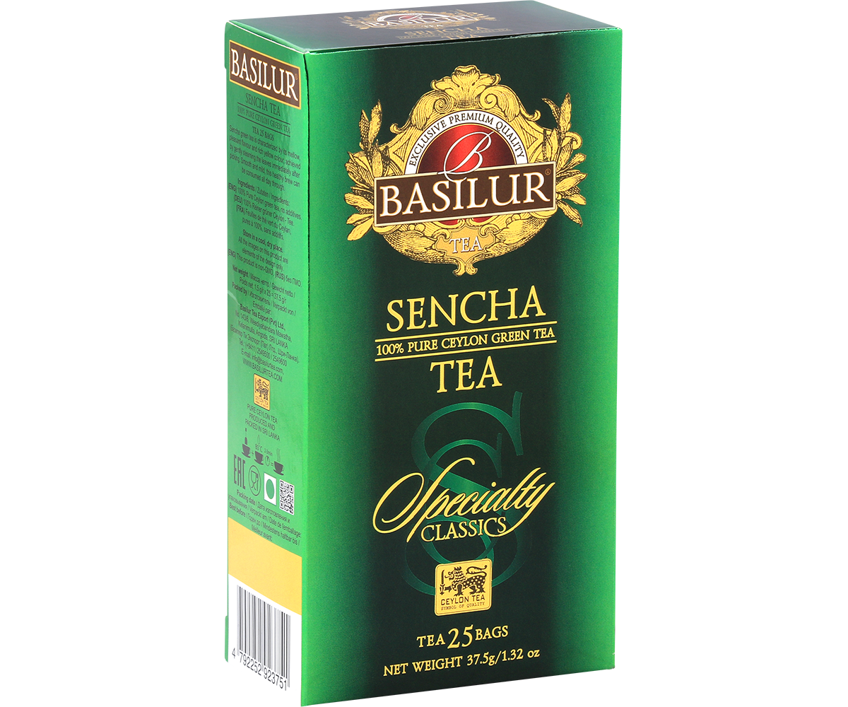Herbata Basilur Sencha – 100% zielona Ceylon Tea inspirowana japońskim stylem.