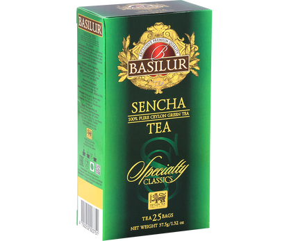 Herbata Basilur Sencha – 100% zielona Ceylon Tea inspirowana japońskim stylem.