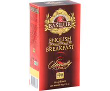 Czarna herbata Basilur English Breakfast – klasyczna mieszanka Ceylon Tea.