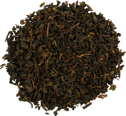 Liście czarnej herbaty Basilur Nuwara Eliya z regionu Cejlon.