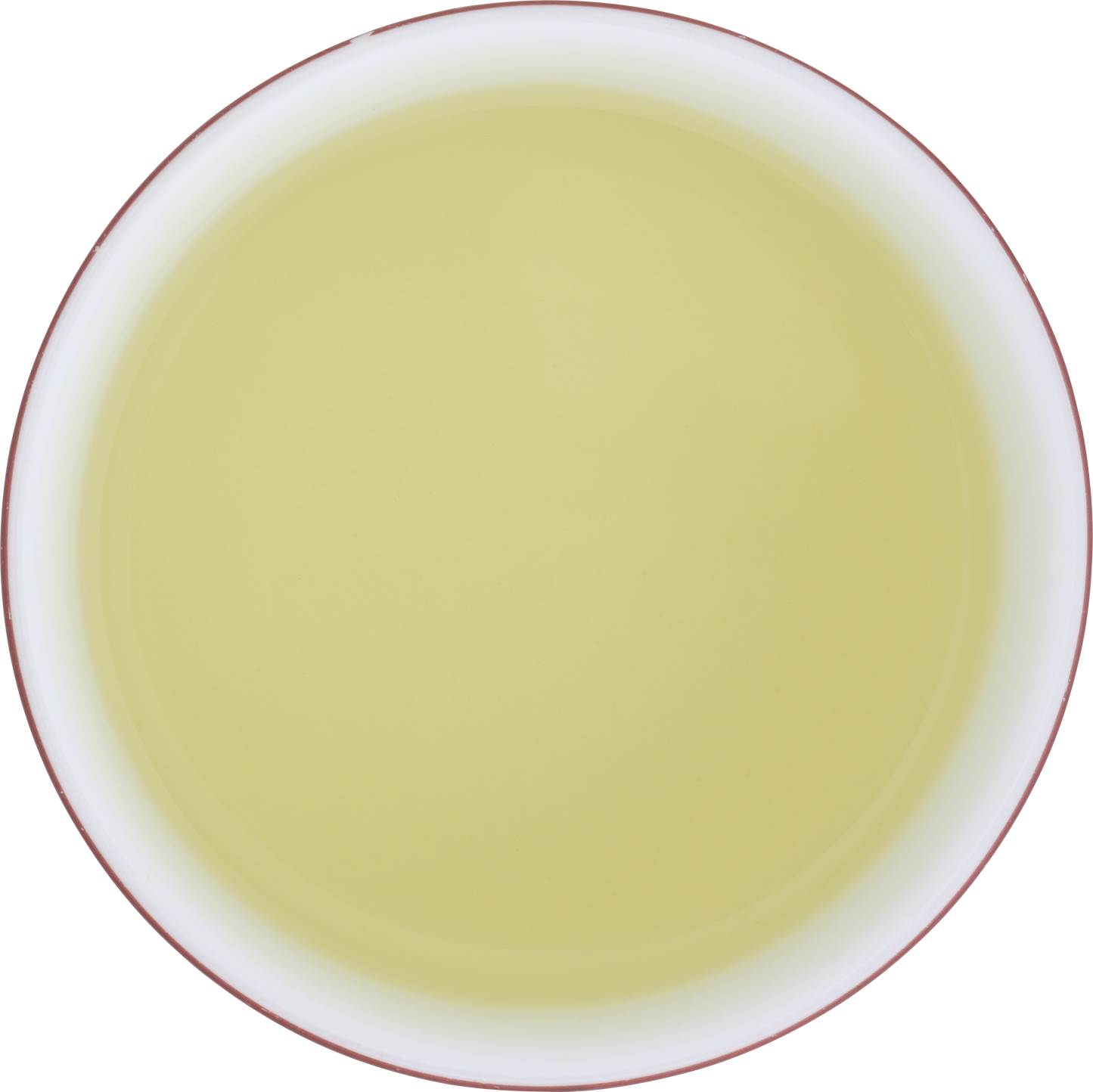 Zielony napar herbaty Basilur Radella Green o delikatnym, złotym kolorze.