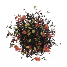 Liściasta herbata Basilur Sweet Cherry z czarnej herbaty cejlońskiej z kawałkami wiśni i płatkami kwiatów