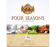 Zestaw herbat Basilur Four Seasons Collection z czterema smakami inspirowanymi porami roku