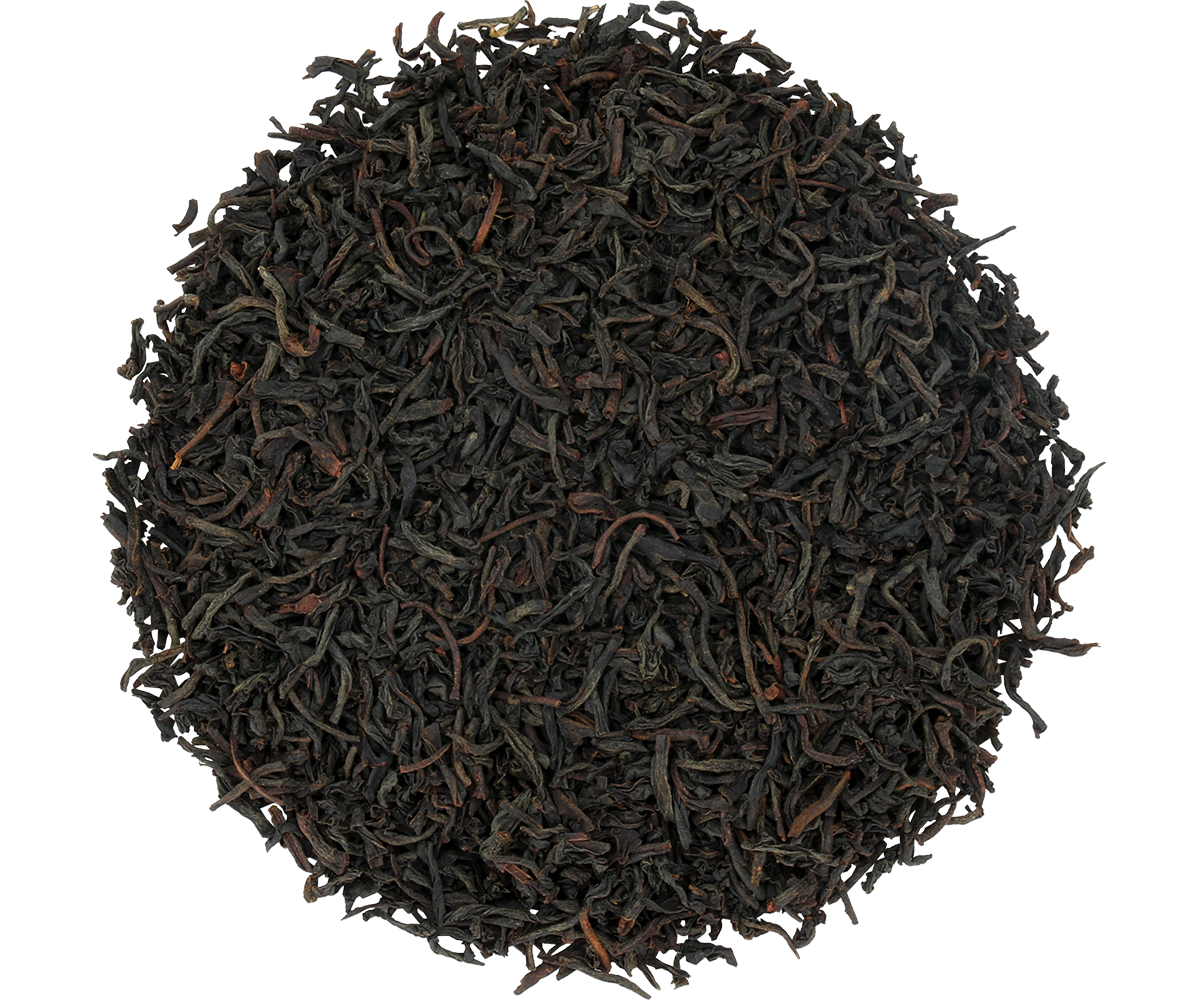 Czarne liście herbaty Basilur Persian Earl Grey – klasyczny napar z nutą bergamotki.