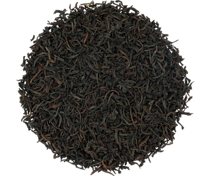 Czarne liście herbaty Basilur Persian Earl Grey – klasyczny napar z nutą bergamotki.