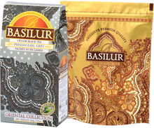 Herbata Basilur Persian Earl Grey liściasta w ozdobnym opakowaniu z kolekcji Oriental Collection