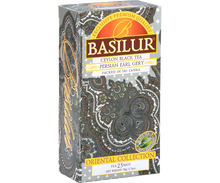 Herbata Basilur Persian Earl Grey – eleganckie pudełko z orientalnym motywem