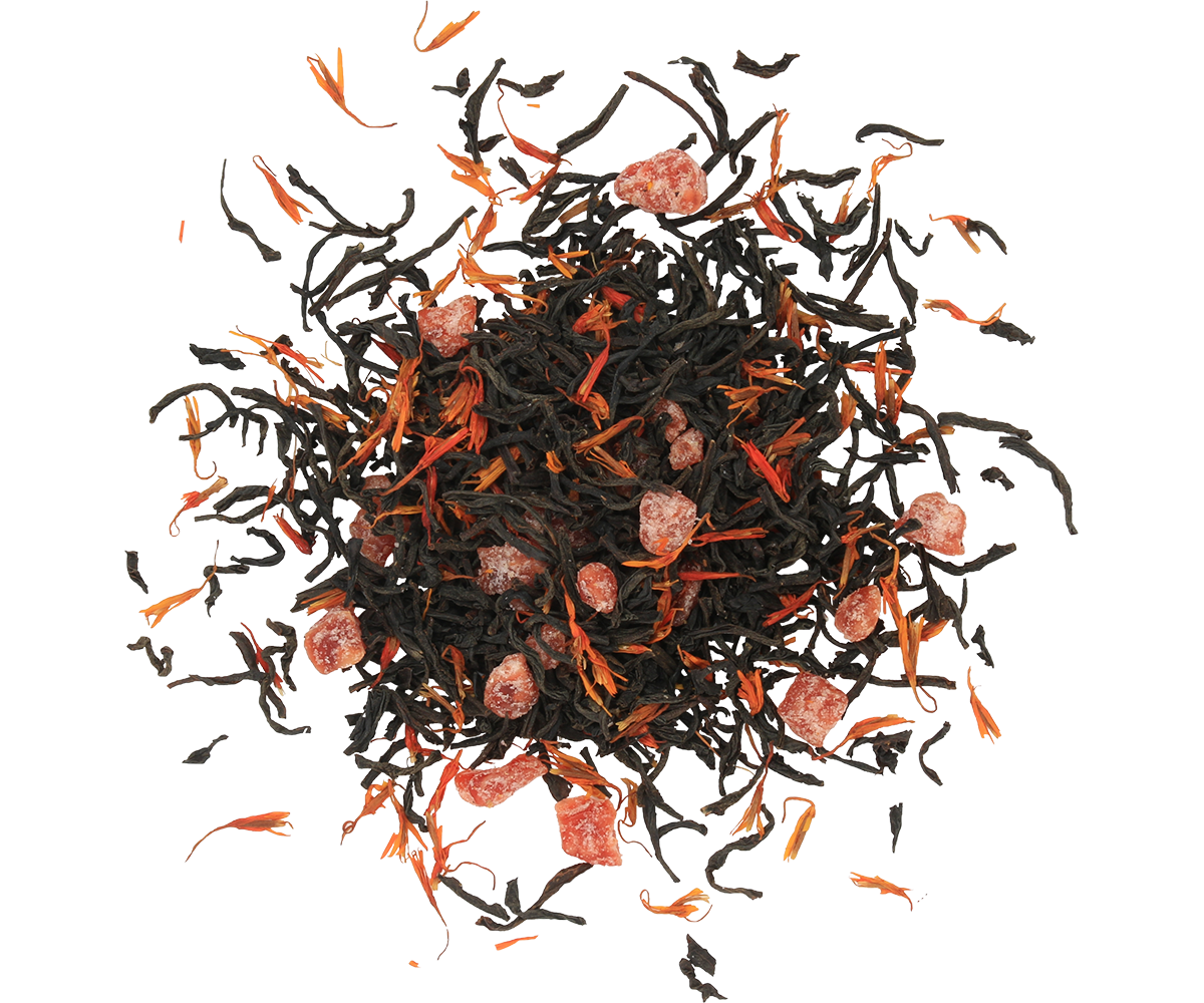 Liściasta herbata Basilur New Year’s Gift z kawałkami owoców i płatkami kwiatów