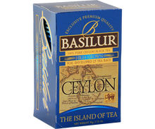 Herbata Basilur High Grown w kartoniku, czarna herbata cejlońska najwyższej jakości.