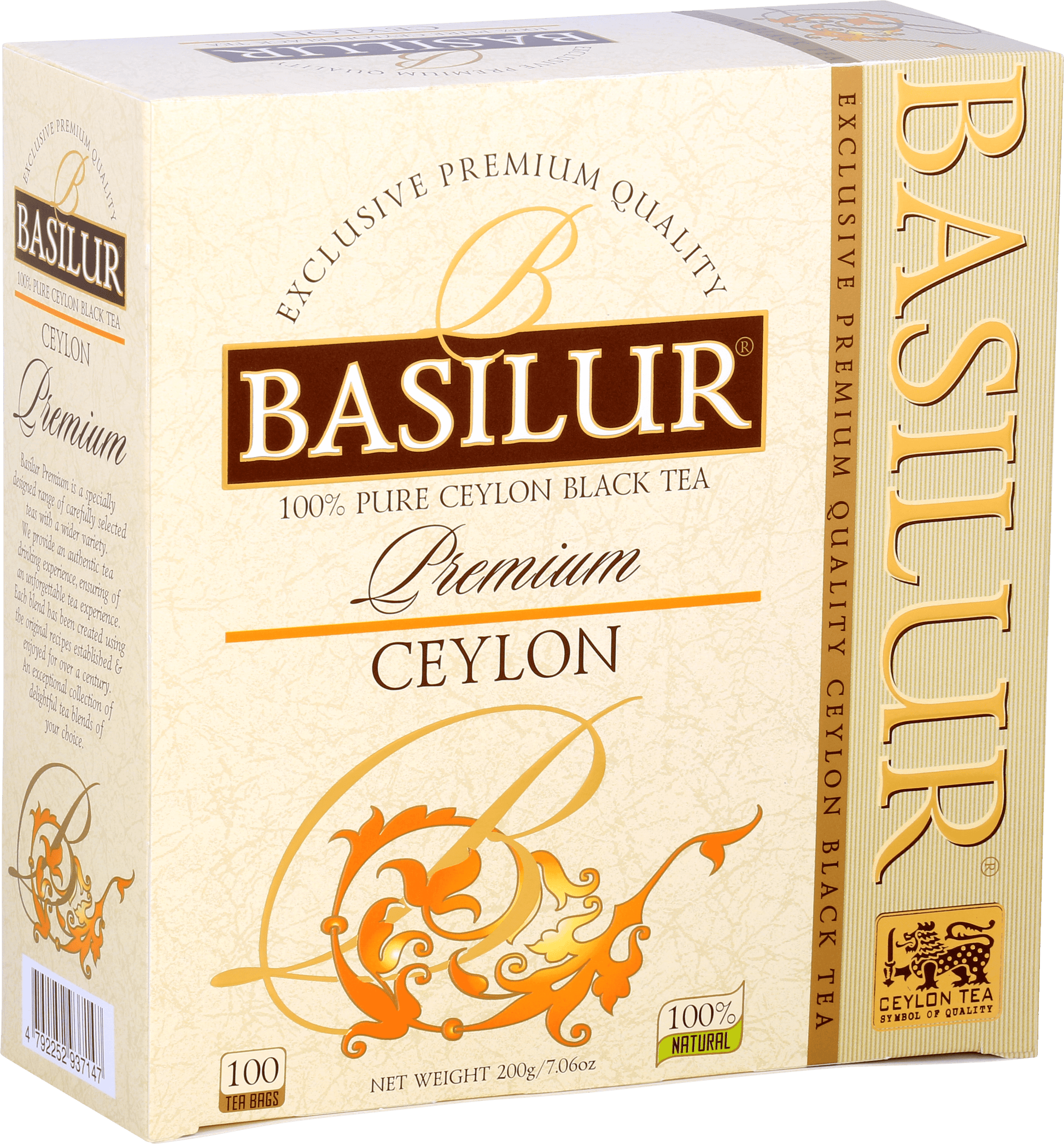 Herbata Basilur Premium Ceylon – eleganckie pudełko czarnej herbaty Ceylon