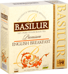 Basilur English Breakfast 100 kopert – klasyczna czarna herbata cejlońska premium