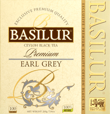 Basilur Earl Grey 100 kopert – czarna herbata Ceylon o aromacie bergamotki