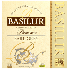 Basilur Earl Grey 100 kopert – czarna herbata Ceylon o aromacie bergamotki
