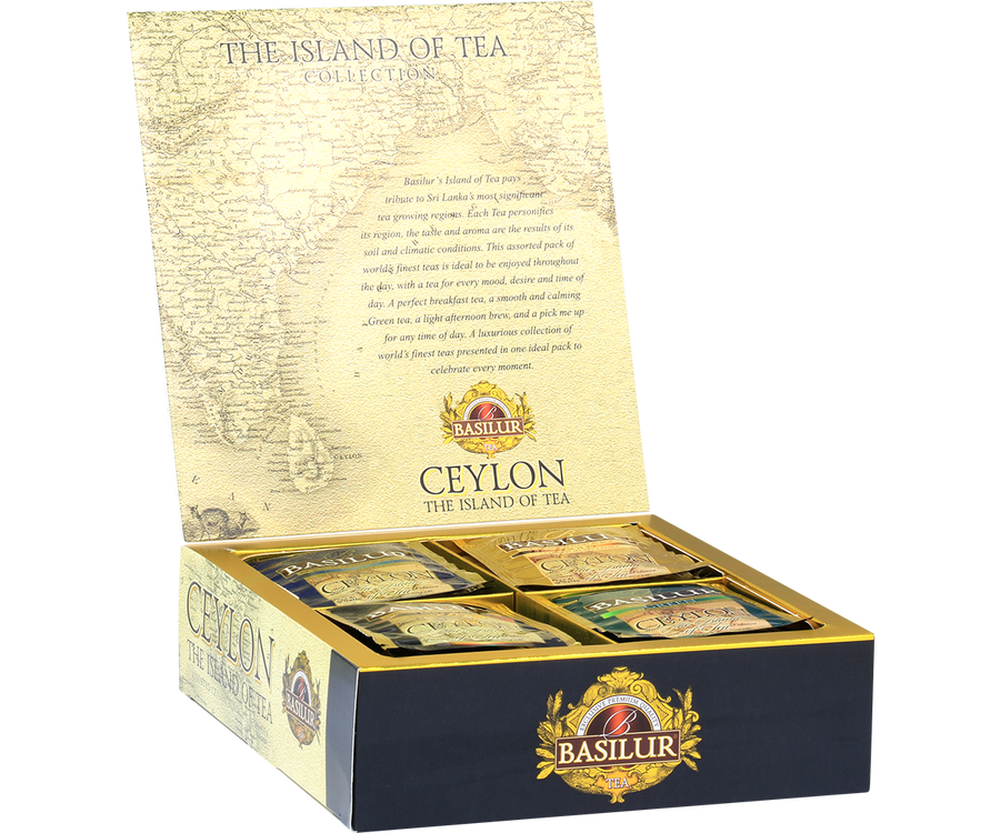 Basilur The Island of Tea zestaw herbat - 40 x 2 g