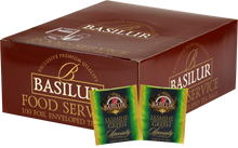Herbata Basilur Jasmine Green w foliowanych kopertach – klasyczna zielona herbata cejlońska o zapachu jaśminu.