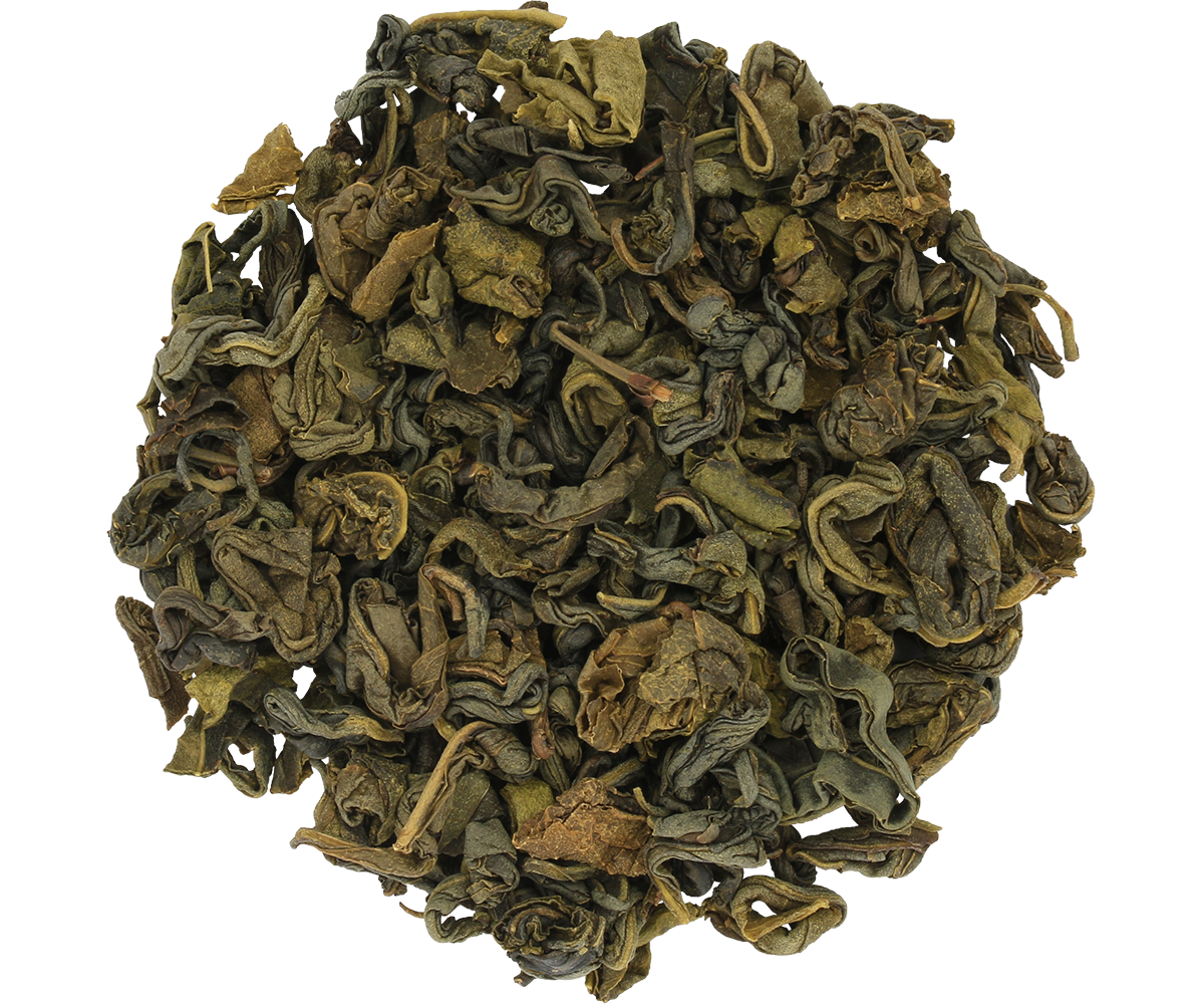 Susz zielonej herbaty Basilur Green Tea – klasyczna cejlońska herbata o delikatnym smaku.