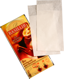 Papierowe filtry Basilur Tea Brewing Sachets do herbaty liściastej widok produktu

