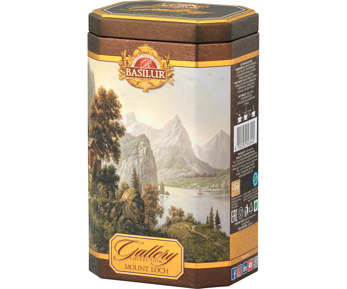 Herbata Basilur Mount Loch w metalowej puszce 100 g czarna herbata Ceylon