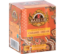 Opakowanie herbaty Basilur Caramel Dream czarna herbata cejlońska Oriental Collection