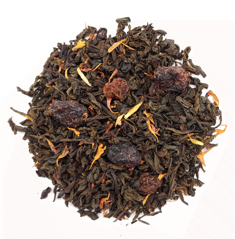 Opakowanie Basilur Act III Festive Time – elegancka puszka z zimową sceną miasta.