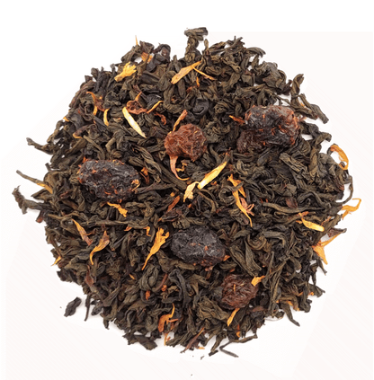 Opakowanie Basilur Act III Festive Time – elegancka puszka z zimową sceną miasta.