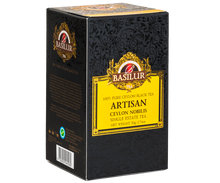 Opakowanie herbaty Basilur Ceylon Nobilis z kolekcji Artisan – czarna herbata cejlońska 50 g.