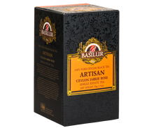 Opakowanie herbaty Basilur Ceylon Imbue Rose z kolekcji Artisan – czarna herbata cejlońska 50 g.