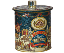 Zimowa puszka z herbatą Basilur Shooting Star – edycja świąteczna.