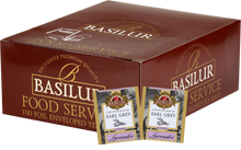Zestaw Basilur Lavender – 100 torebek herbaty Earl Grey z nutą kwiatową i delikatnym aromatem lawendy.