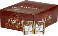 Zestaw Basilur Earl Grey Jasmine 100 x 2 g – aromatyczna czarna herbata z nutą jaśminu w eleganckim kartonowym pudełku.